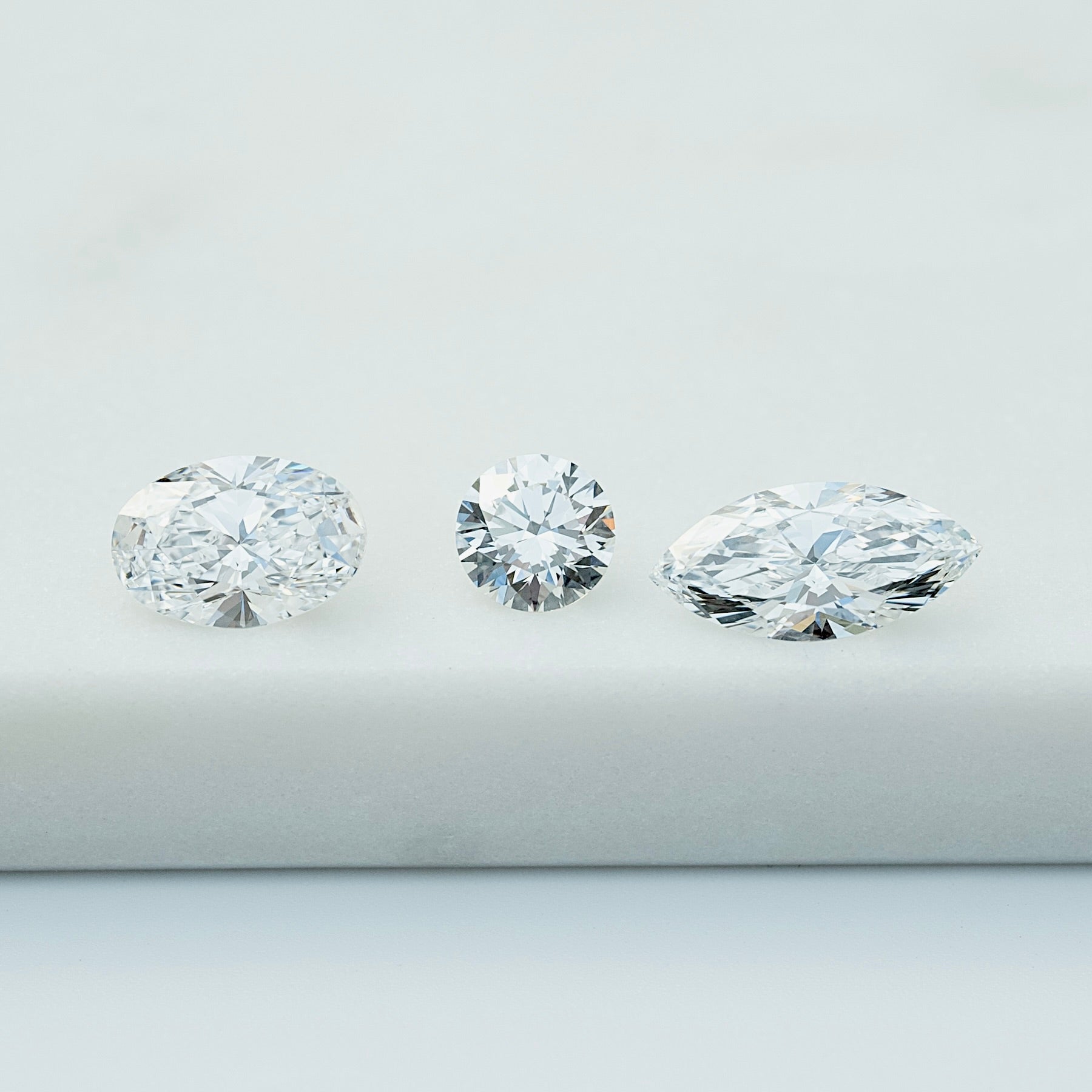 Marquise vs. Oval vs. Round Diamonds - Which One Sparkles More?