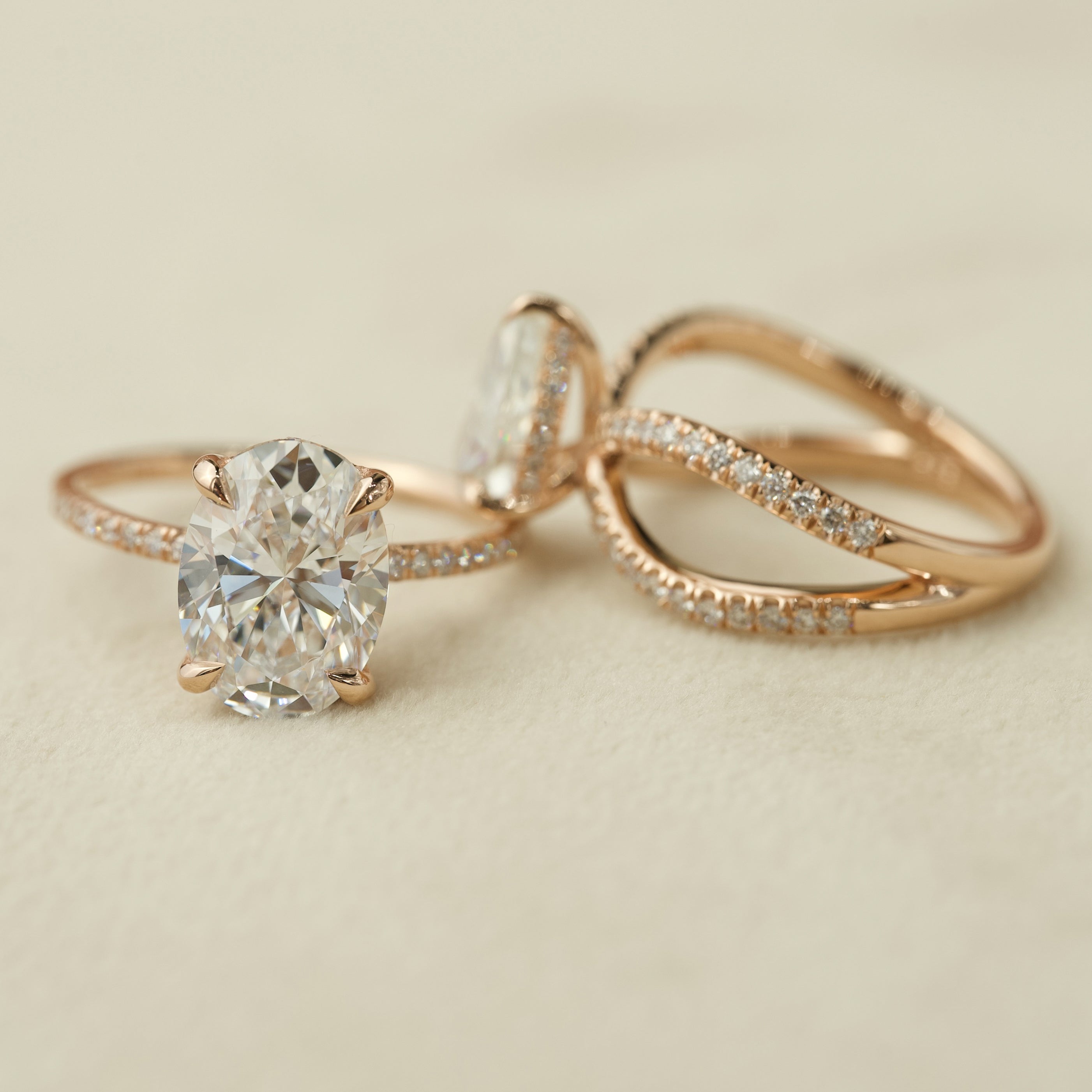 Rose Gold Moissanite Rings That Pass The Vibe Check