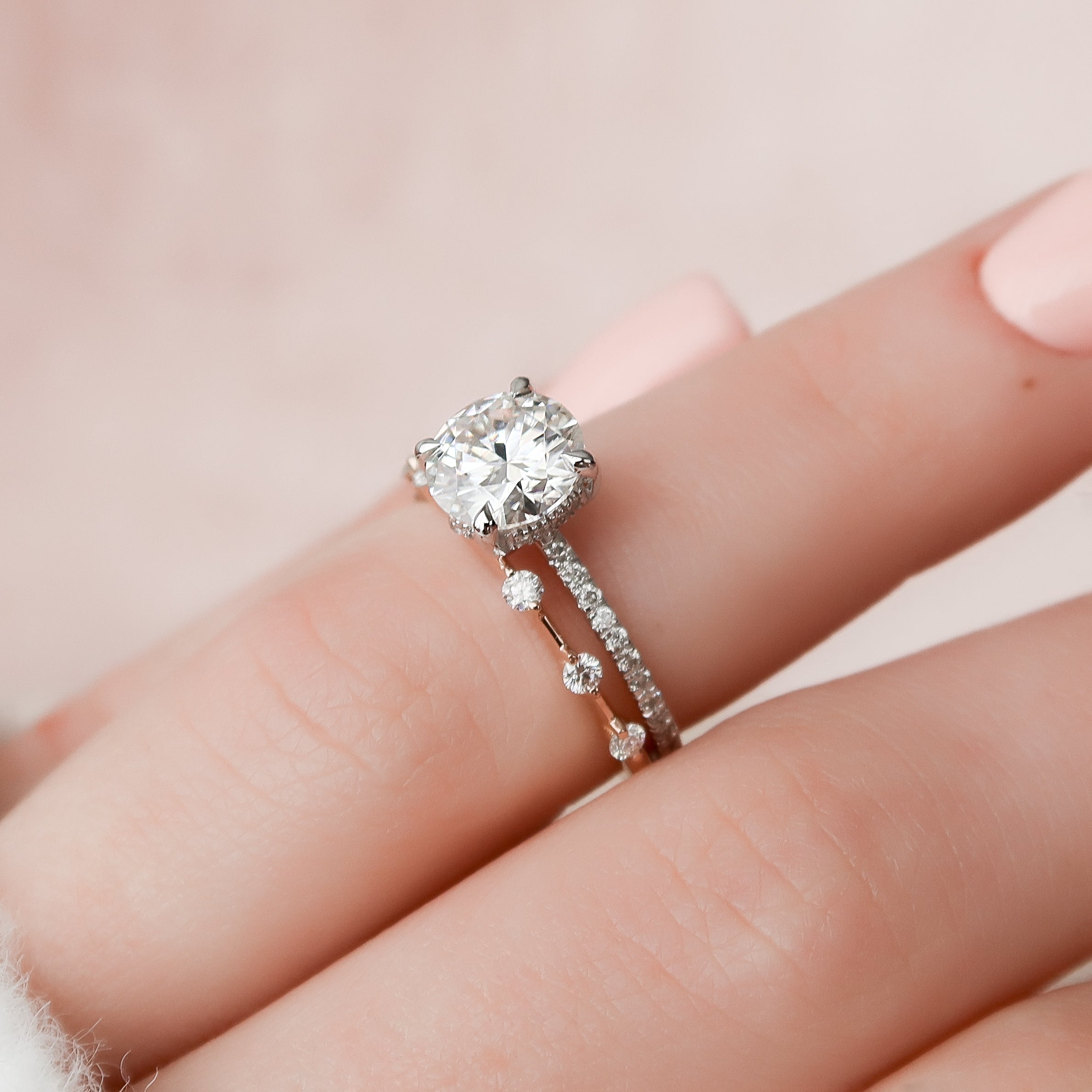 Dainty Engagement Rings - Virginia Ann Designs