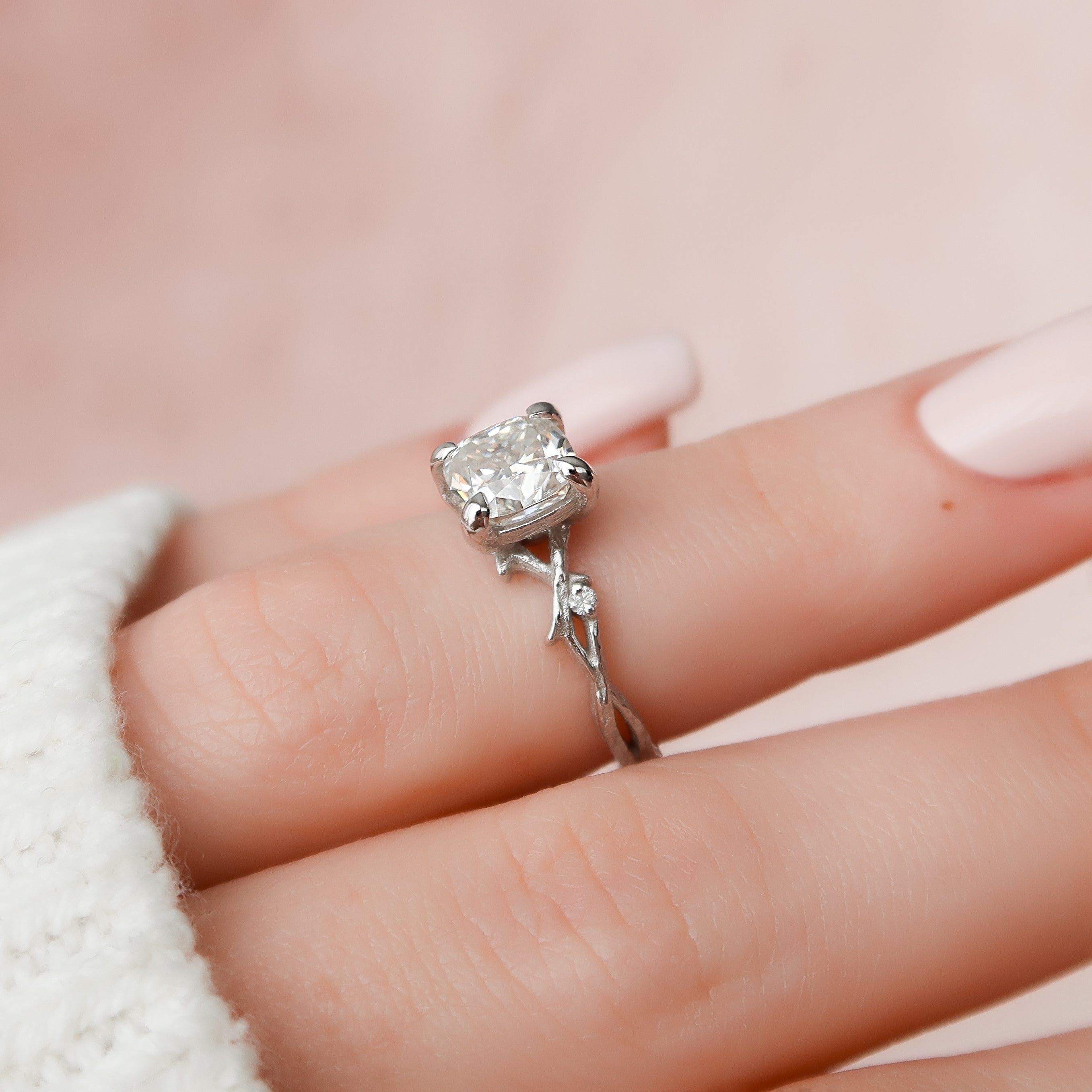 5 Reasons Not to Buy a Cushion Cut Moissanite Ring