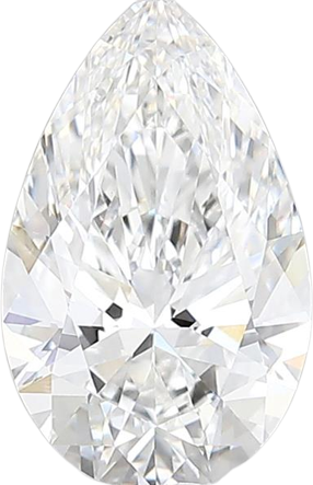 2.04 Carat E vvs2 Pear Lab Diamond