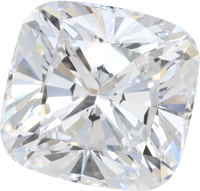 2.4 Carat D VVS1 Cushion Lab Diamond