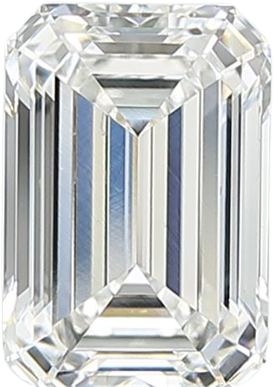 2.01 Carat F VVS2 Emerald Lab Diamond