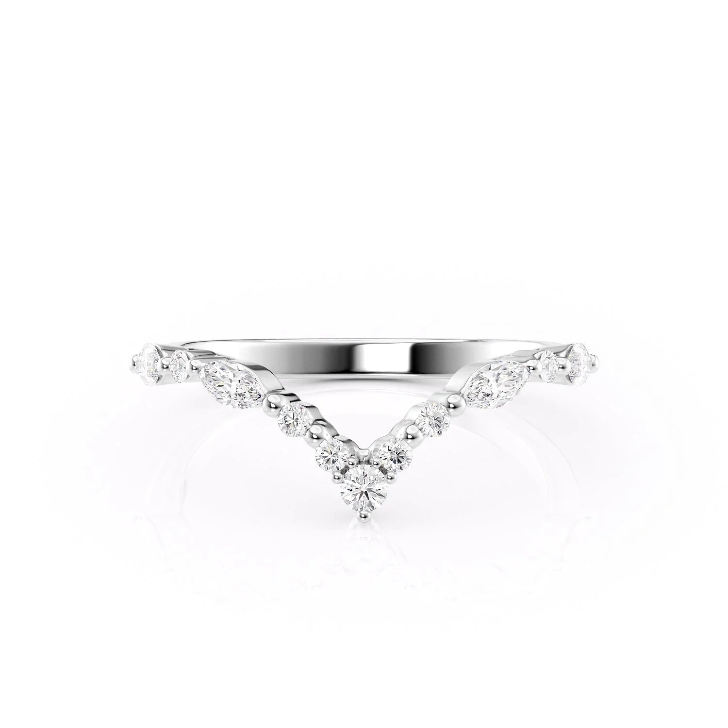 14k White Gold The Kristen 18k White Gold The Kristen