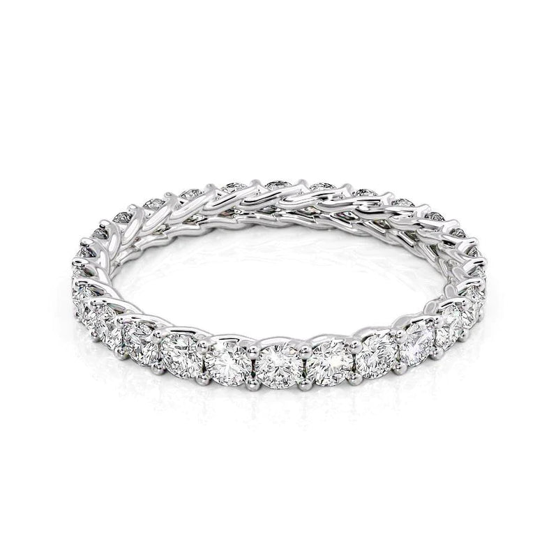 1.5ct Round Trellis Eternity WG