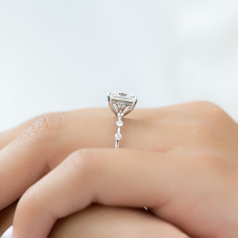 The Penelope - Engagement Ring Made in White Gold