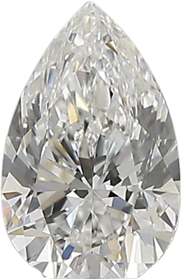 0.55 Carat E VS1 Pear Natural Diamond