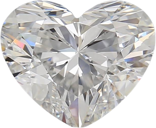 2.71 Carat E VVS2 Heart Lab Diamond