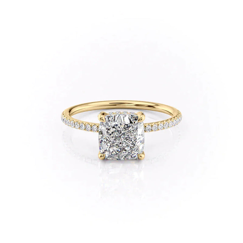 The Pave Crown Kamellie YG CU