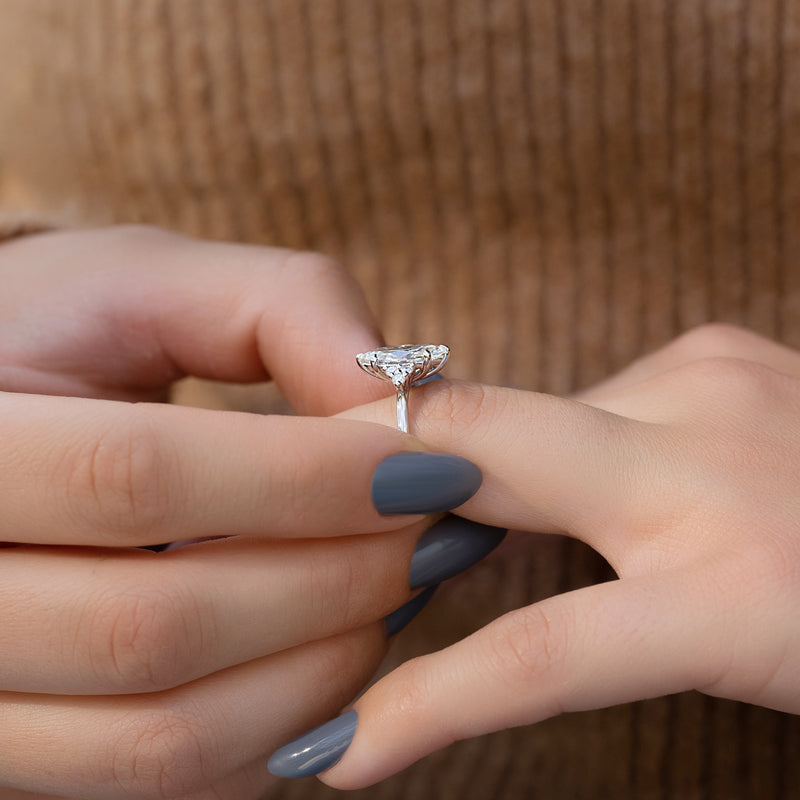 The Scarlett - Engagement Ring Made in White Gold