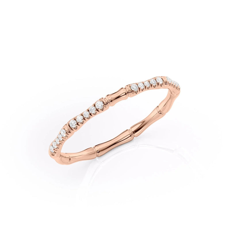 14k Rose Gold The Pave Eve 18k Rose Gold The Pave Eve