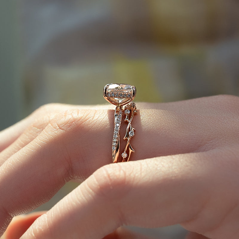 The Stacey - Engagement Ring Made in Rose Gold