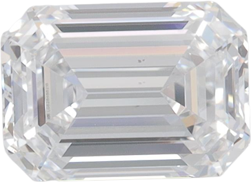 2.09 Carat D VVS2 Emerald Lab Diamond