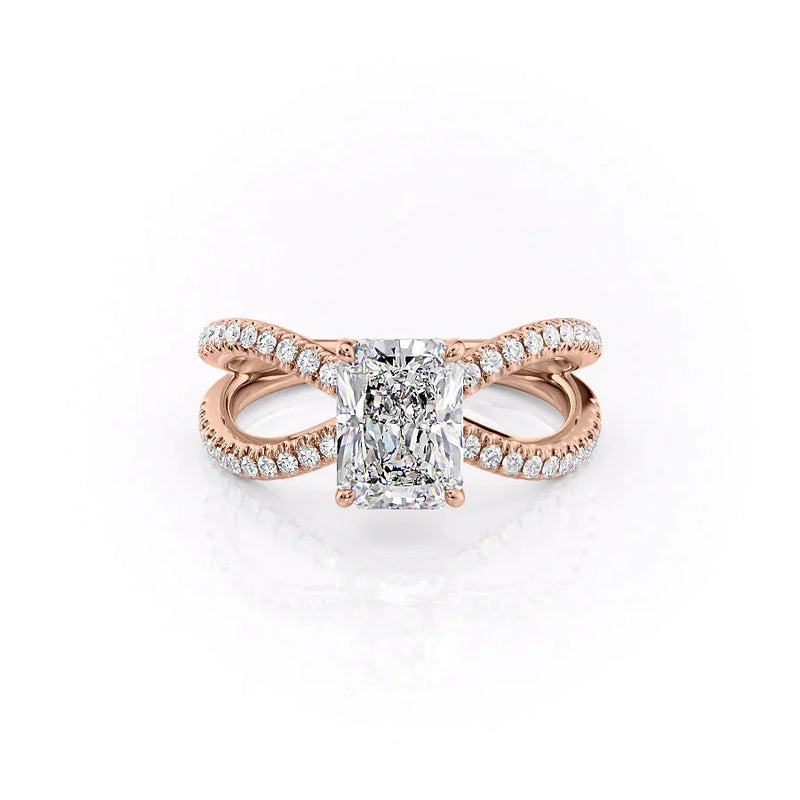 The Zoey Radiant Rose Gold 14k, The Zoey Radiant Rose Gold 18k