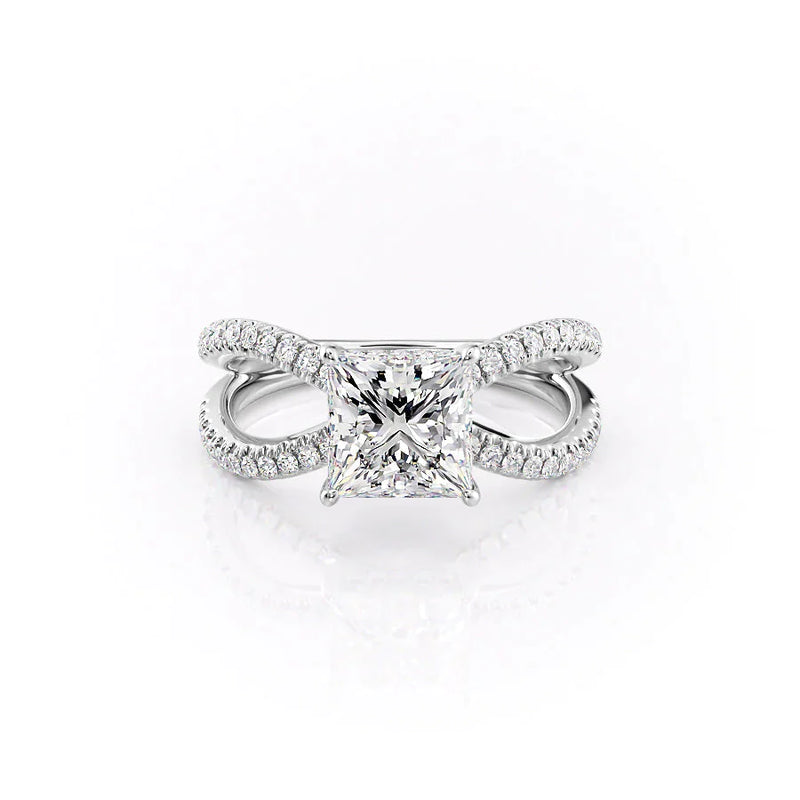 The Zoey Princess White Gold 14k, The Zoey Princess White Gold 18k