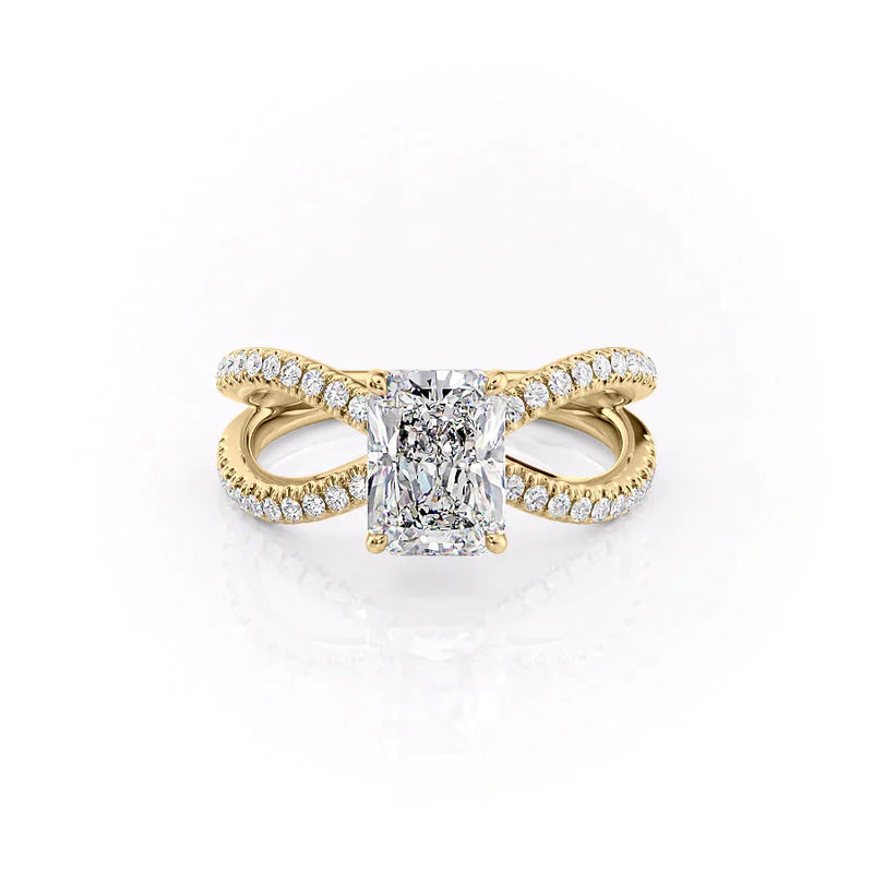 The Zoey Radiant Yellow Gold 14k, The Zoey Radiant Yellow Gold 18k