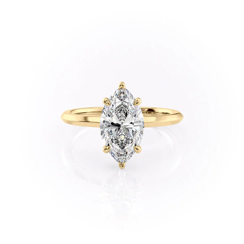 The Razor Kamellie Marquise Yellow Gold 14k, The Razor Kamellie Marquise Yellow Gold 18k