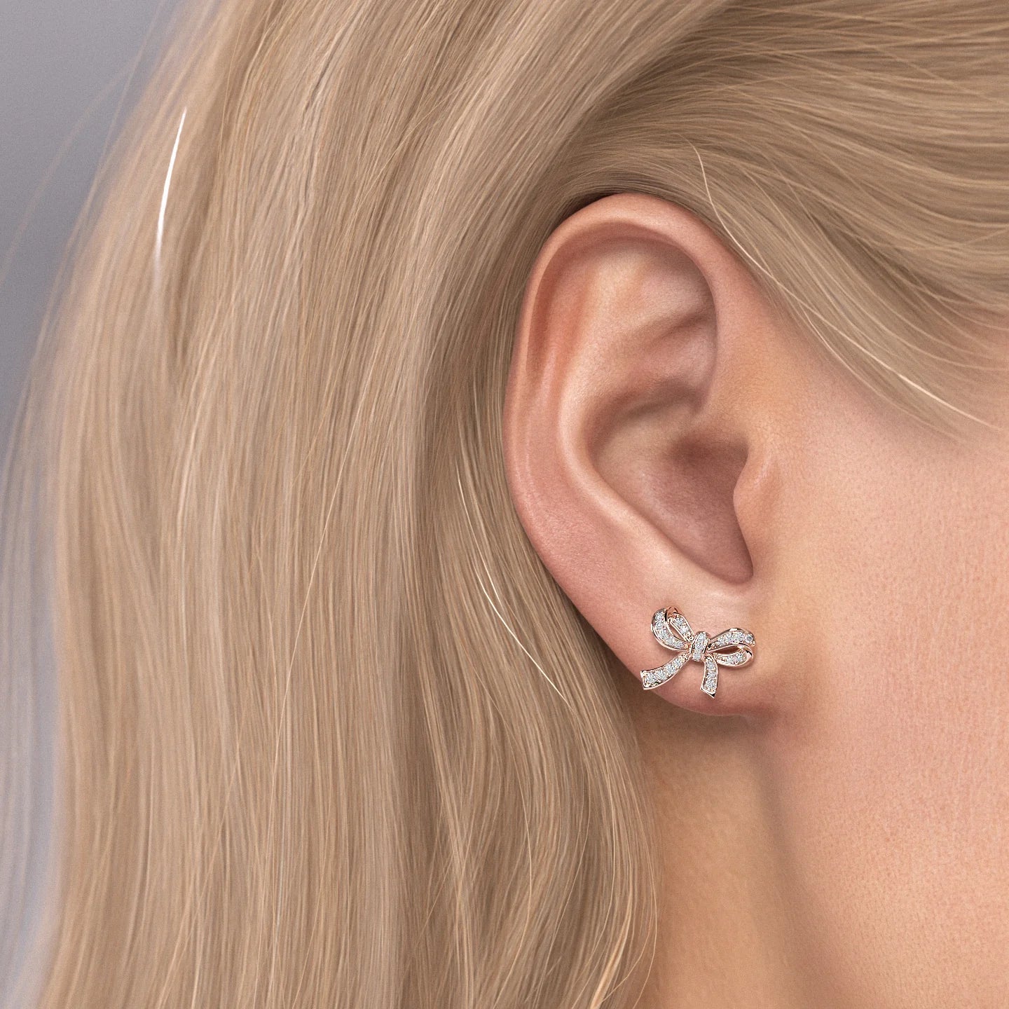 Bow Rope Twist Earrings in Silver – Polka Dots Boutique