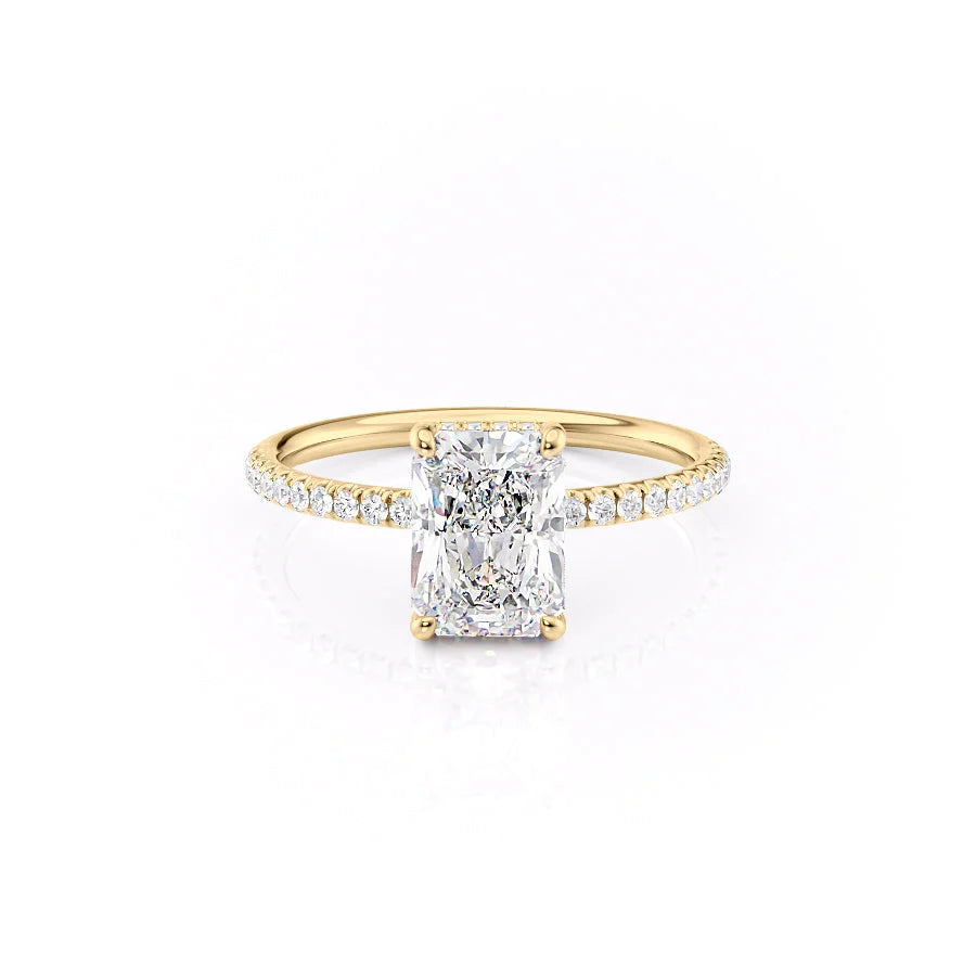 Radiant Yellow Gold 14K The Low Profile Kamellie, Radiant Yellow Gold 18K The Low Profile Kamellie