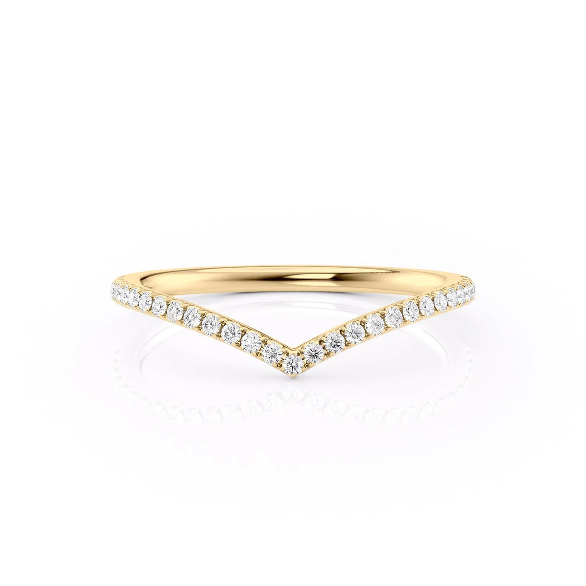 14k Yellow Gold 1.5mm Chevron Helen 18k Yellow Gold 1.5mm Chevron Helen