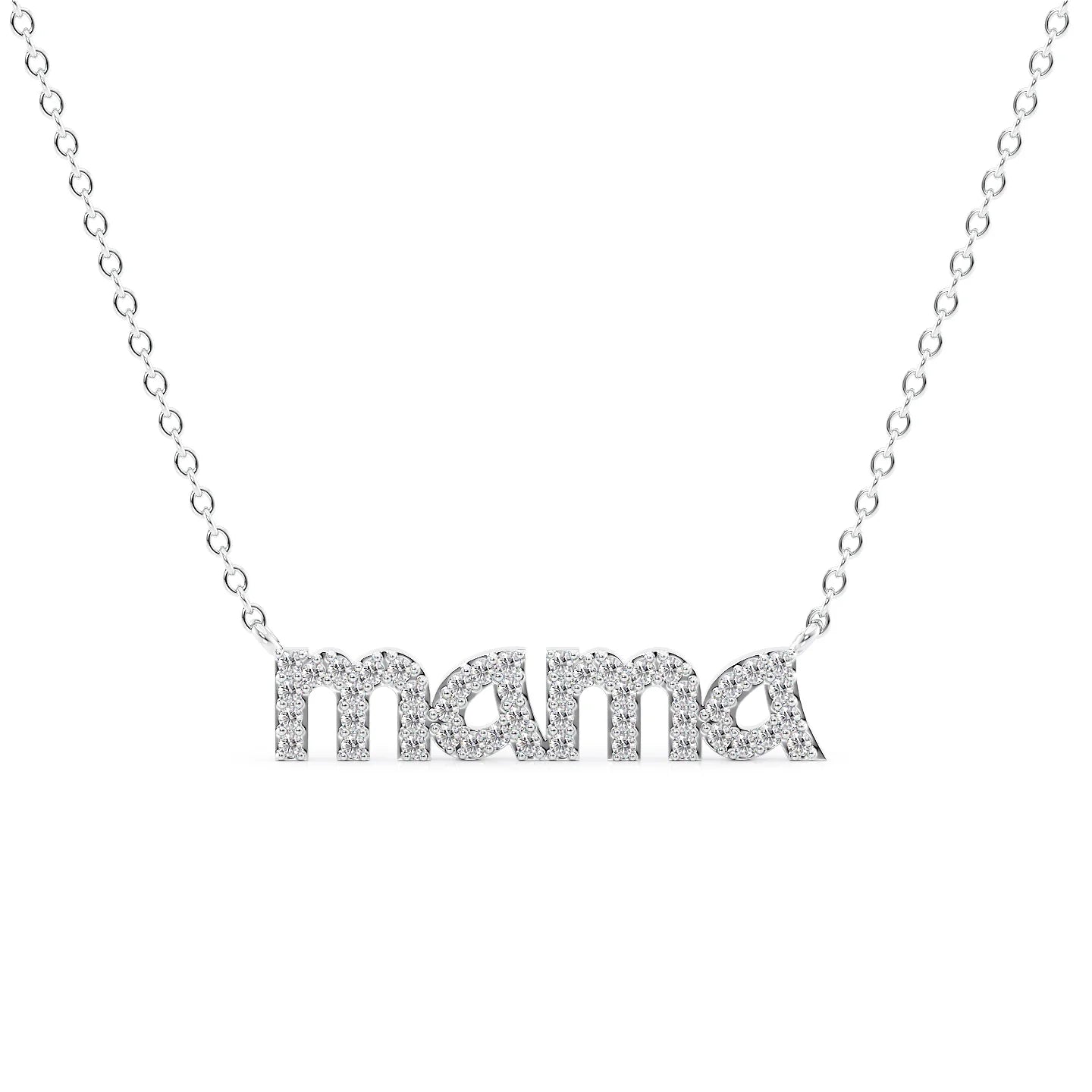 Mama Letter Necklace | Mejuri