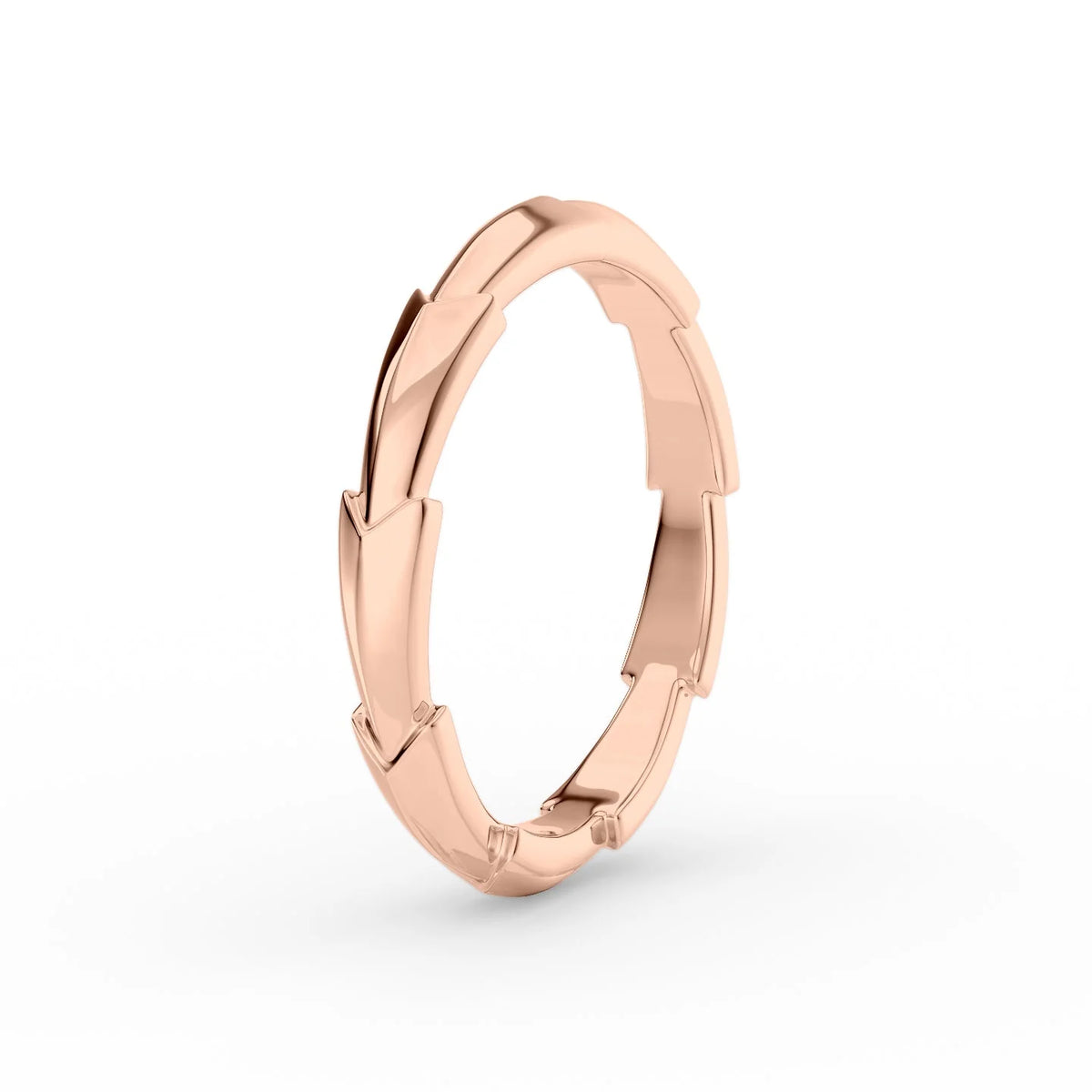 14k Rose Gold Arrow Ring