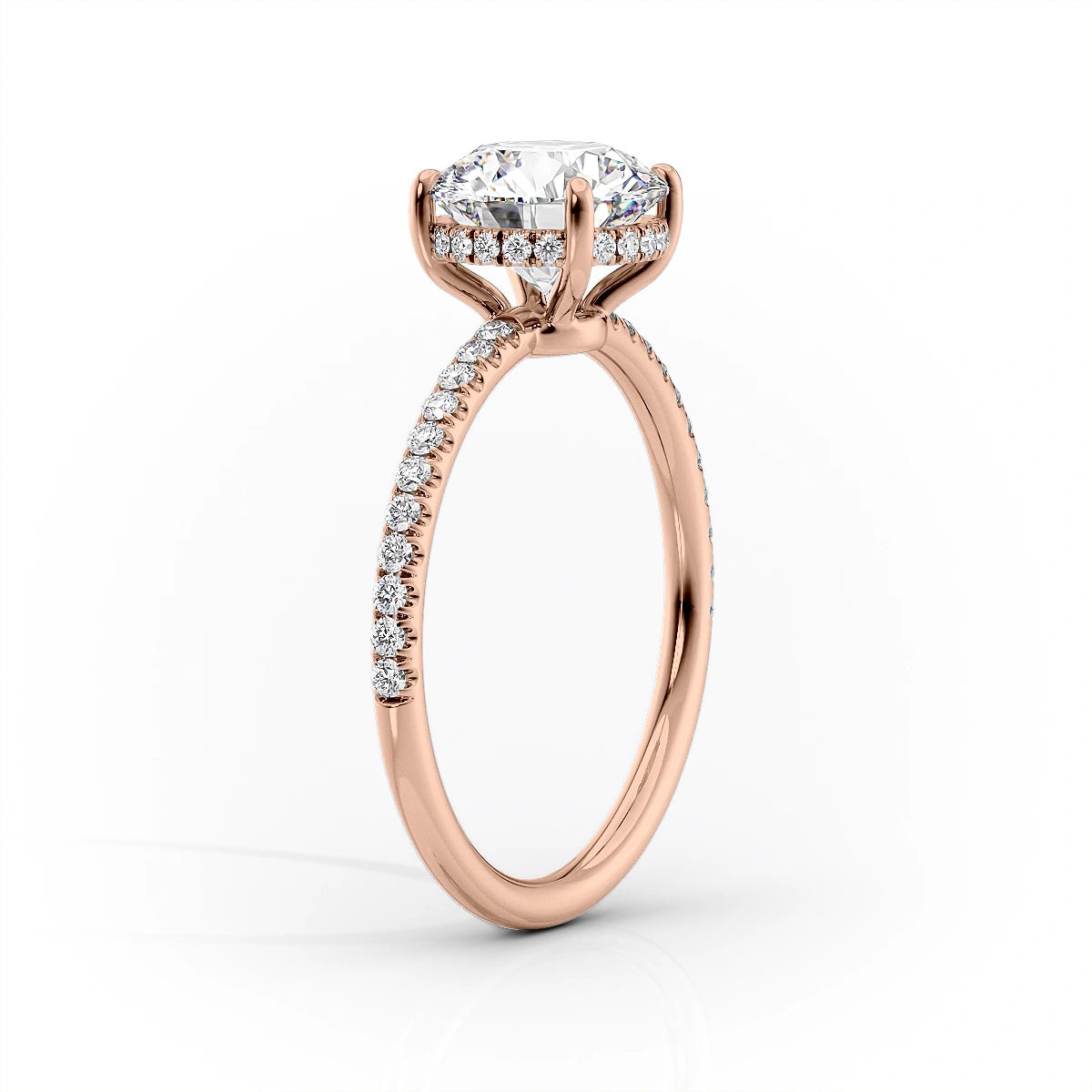 Cushion Rose Gold 14K The Low Profile Kamellie, Cushion Rose Gold 18K The Low Profile Kamellie