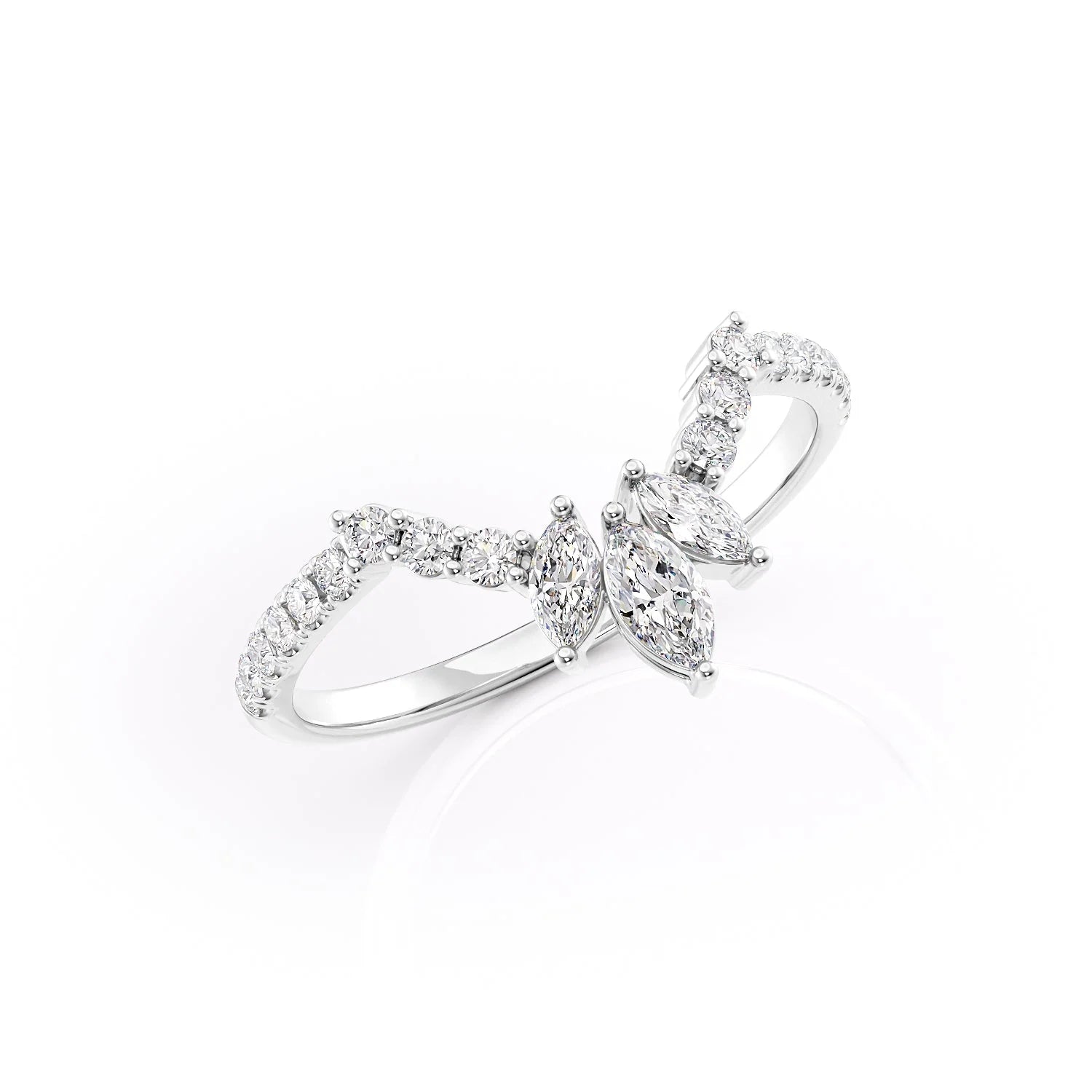 14k White Gold The Mellany 18k White Gold The Mellany