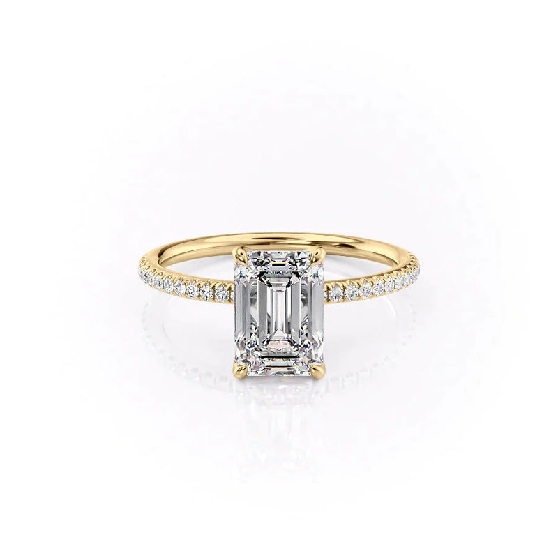 The Pave Petal Kamellie YG EM