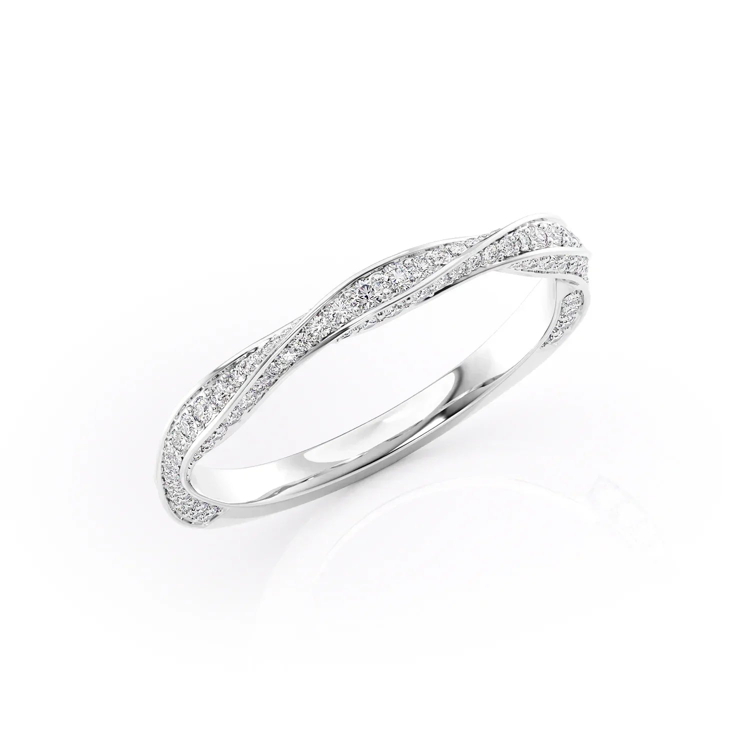 14k White Gold The Caroline 18k White Gold The Caroline