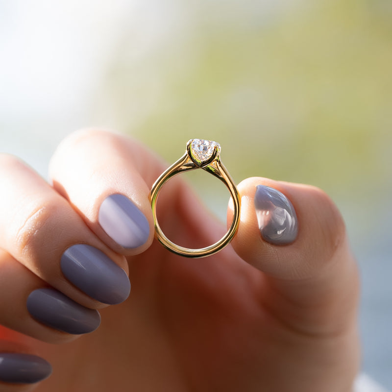 The Lexie - Engagement Ring Made in Yellow Gold