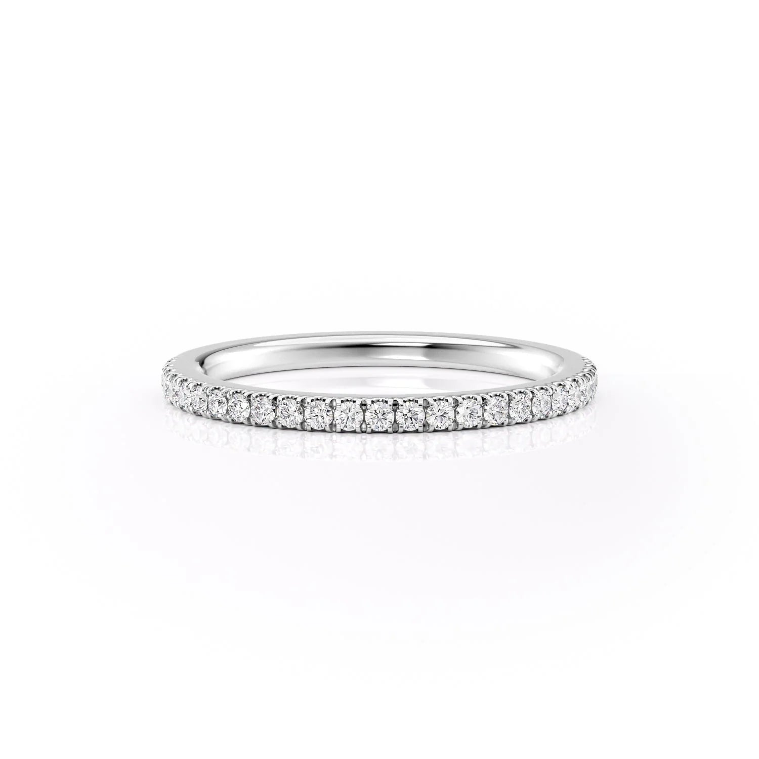 14k White Gold The Pave Eleanor 18k White Gold The Pave Eleanor