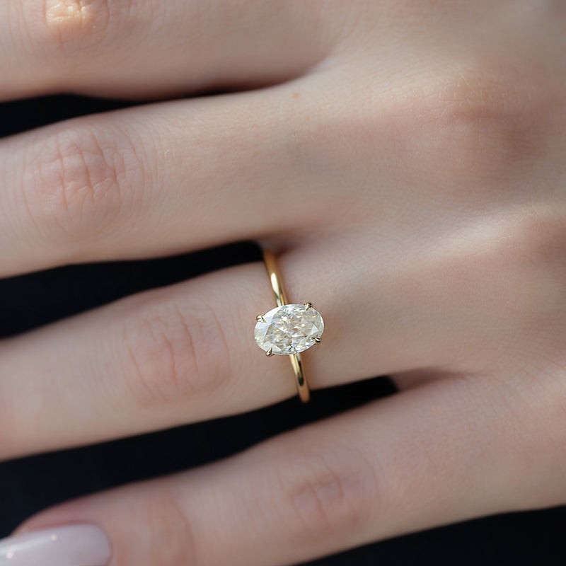 The Alison - Engagement Ring Made in Yellow Gold