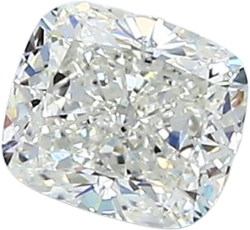 0.51 Carat J VS1 Elongated Cushion Natural Diamond