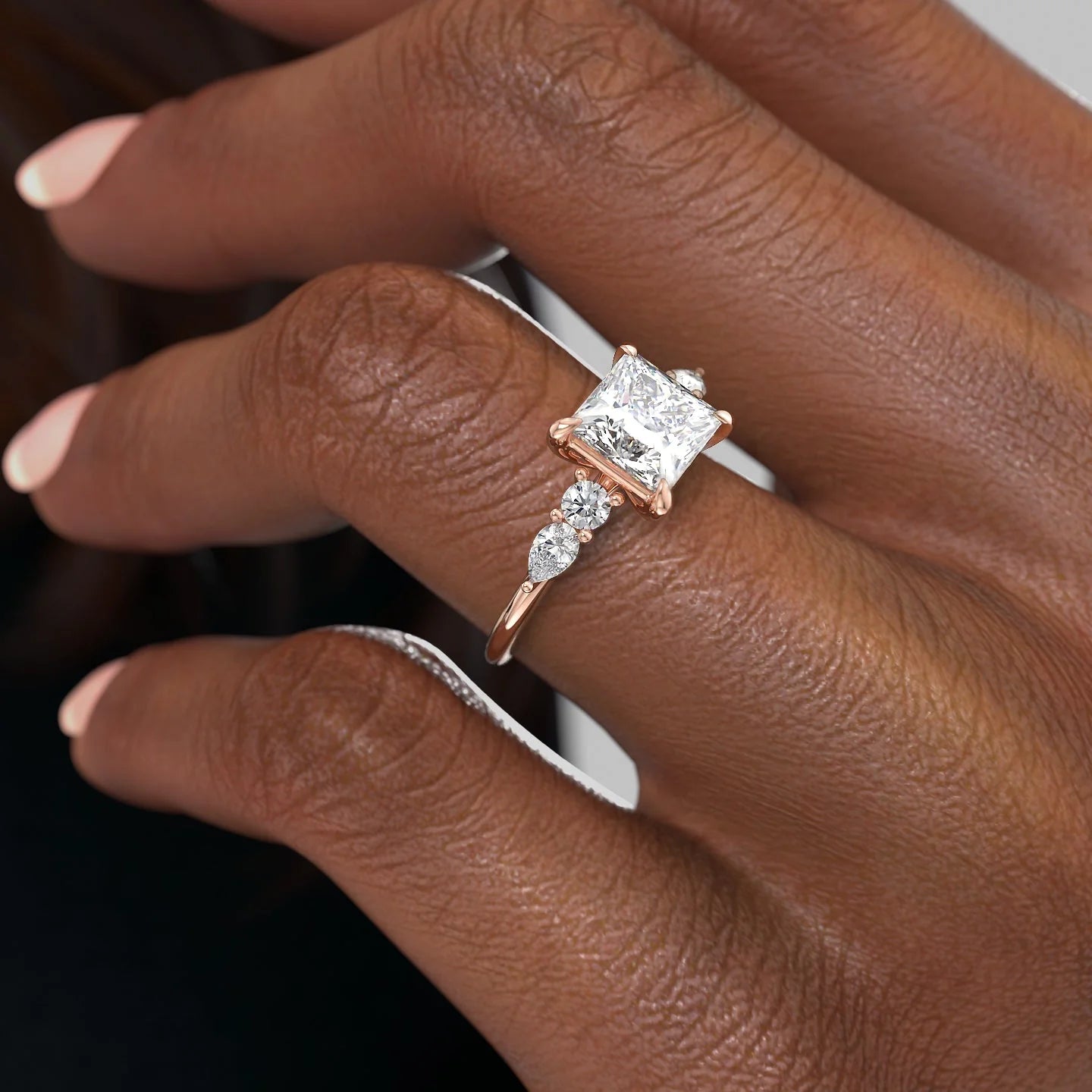 Keyzar · How To Pick, Set, & Never Regret Pear Shape Engagement Rings