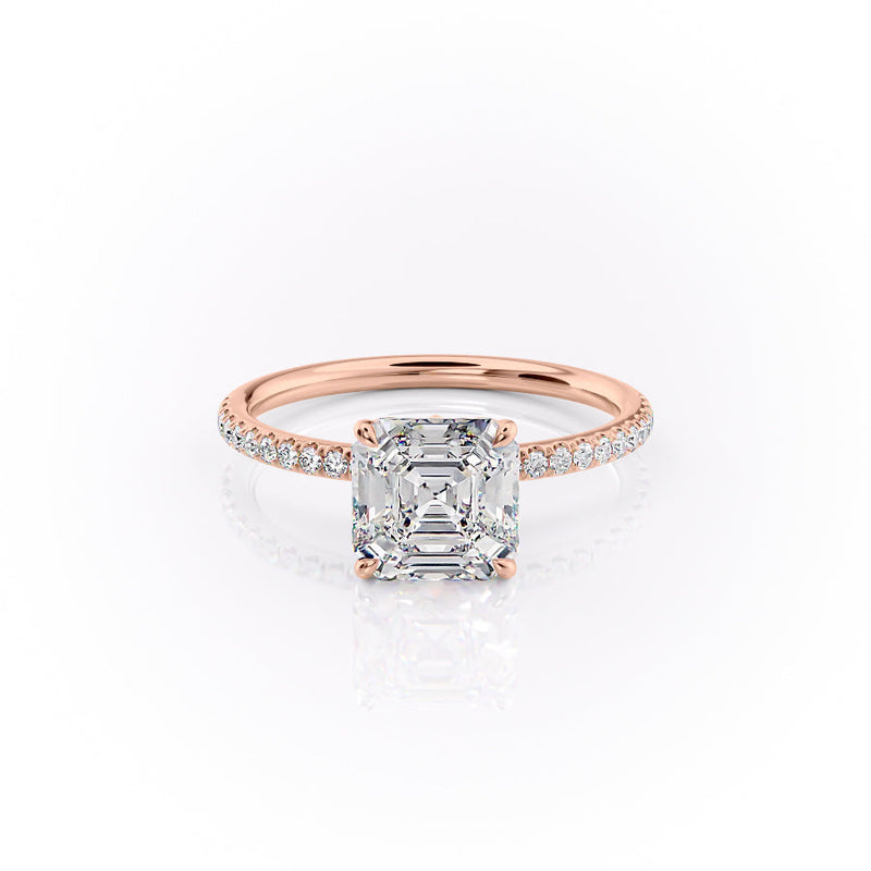 The Pave Lily 2ct RG ASH