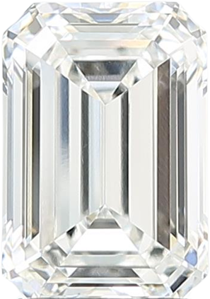 2.18 Carat F VVS2 Emerald Lab Diamond