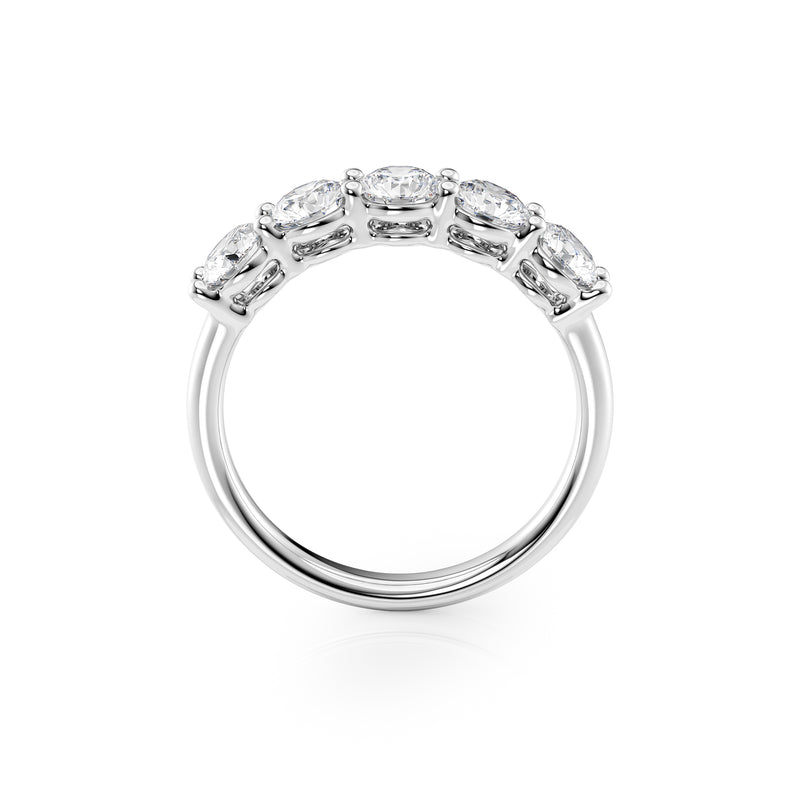 Round Anniversary 1.5ct WG R