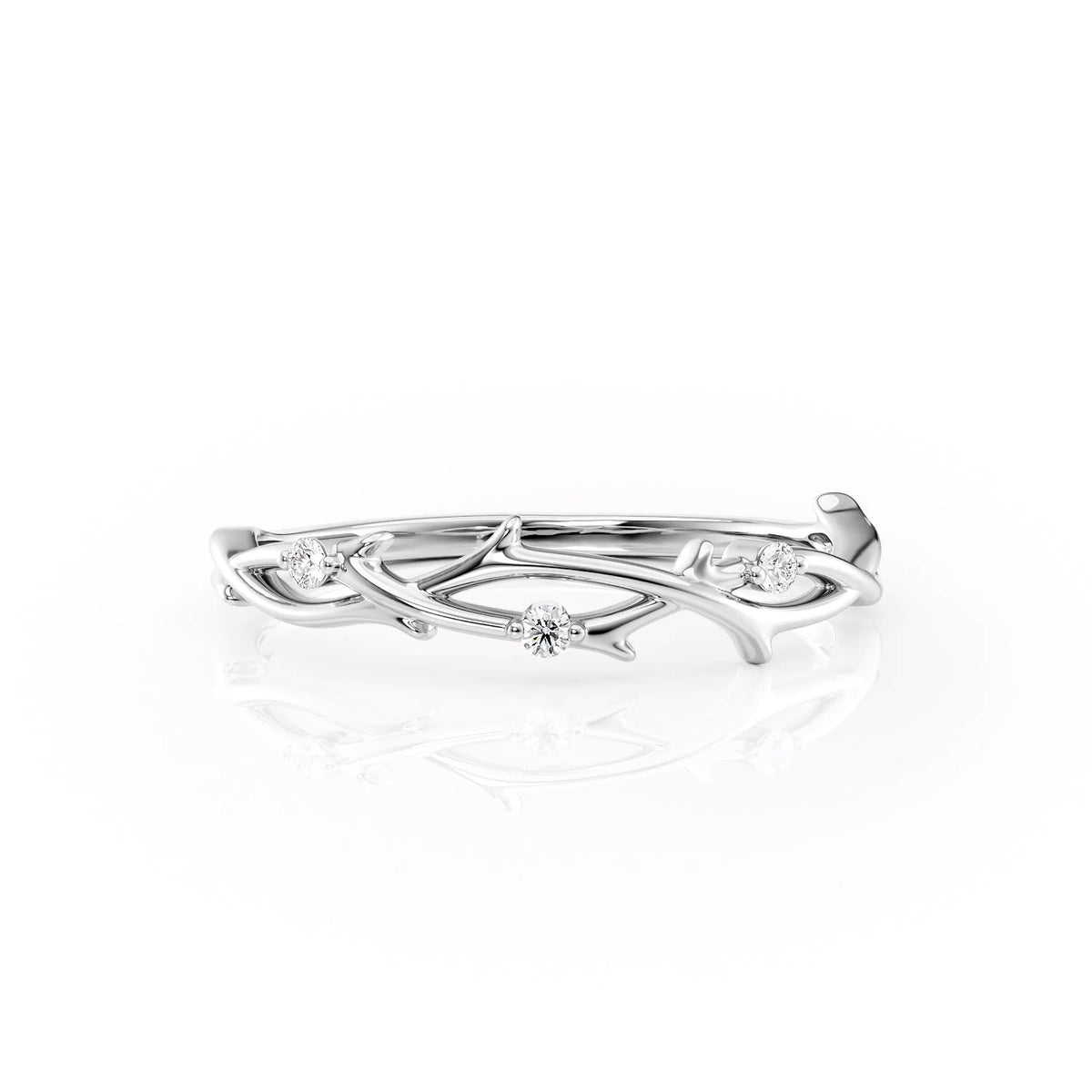 14k White Gold The Twig 18k White Gold The Twig