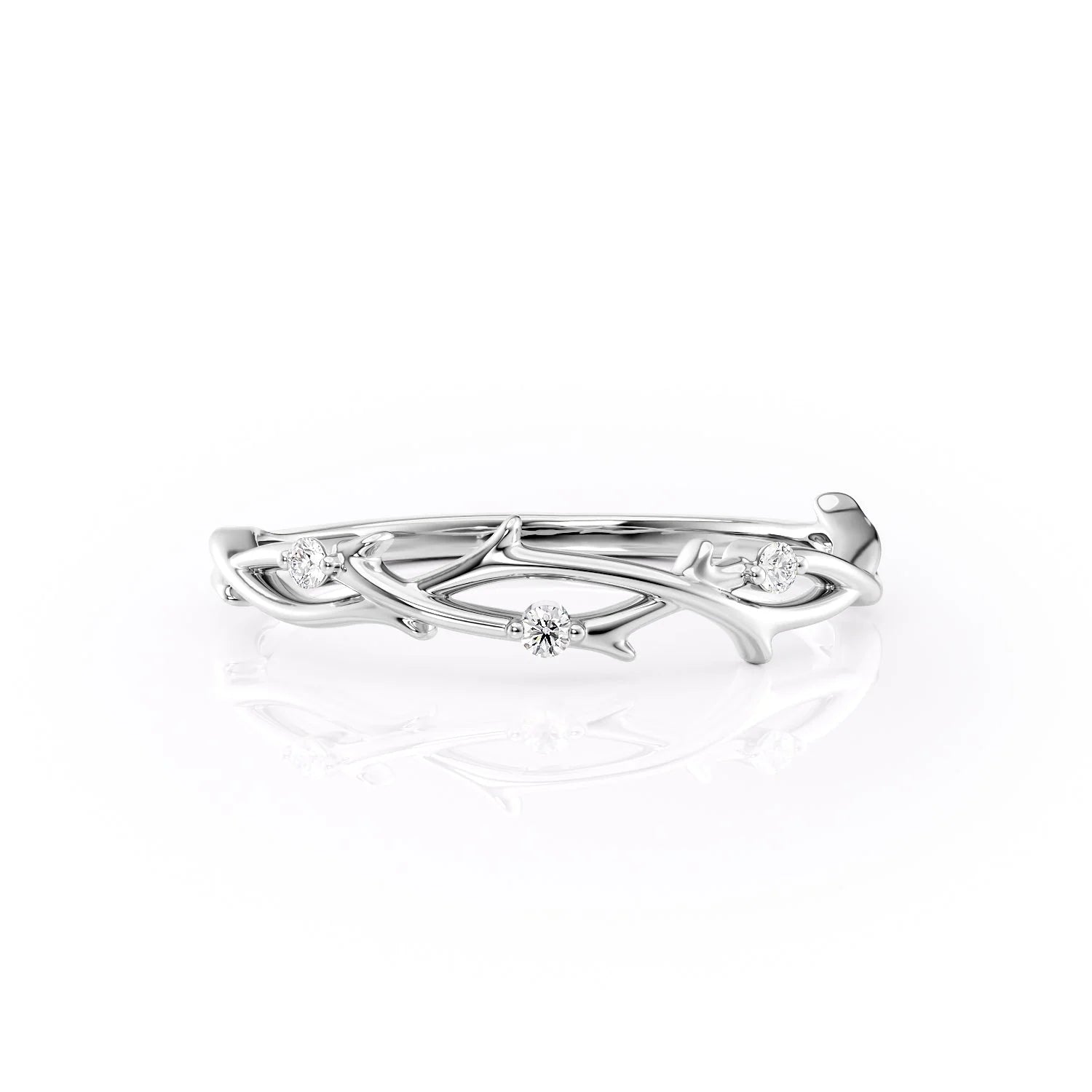 14k White Gold The Twig 18k White Gold The Twig