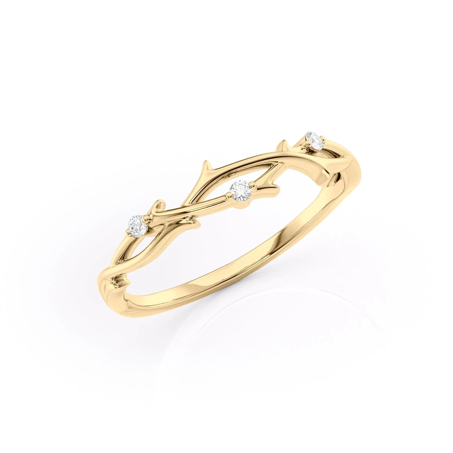 14k Yellow Gold The Twig 18k Yellow Gold The Twig