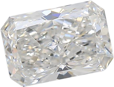 2.02 Carat F VVS2 Radiant Lab Diamond