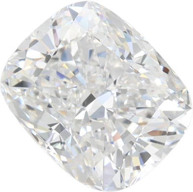 2.1 Carat D VVS2 Elongated Cushion Lab Diamond