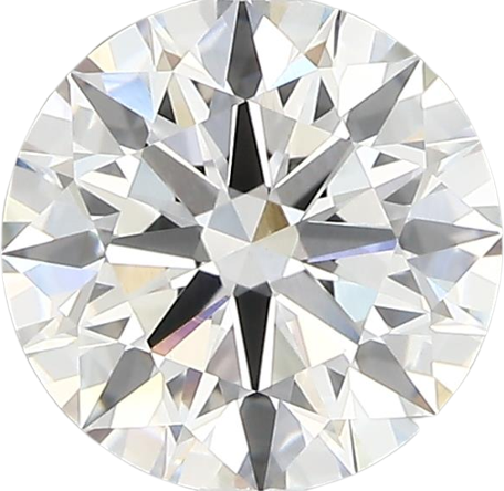 2.04 Carat F vvs2 Round Lab Diamond