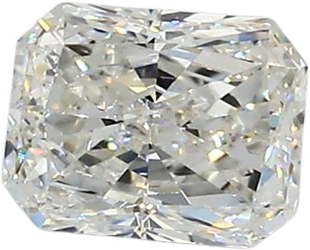 0.82 Carat I SI1 Radiant Natural Diamond