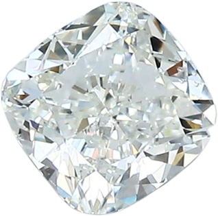 0.9 Carat J SI1 Cushion Natural Diamond