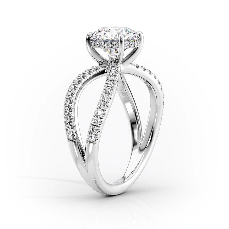 The Zoey Emerald White Gold 14k, The Zoey Emerald White Gold 18k