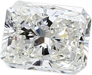 0.6 Carat J VS1 Radiant Natural Diamond