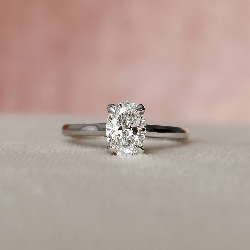 High Setting vs Low Setting Engagement Rings | 12FIFTEEN Diamonds | Low  profile engagement rings, Low engagement ring, Popular engagement rings