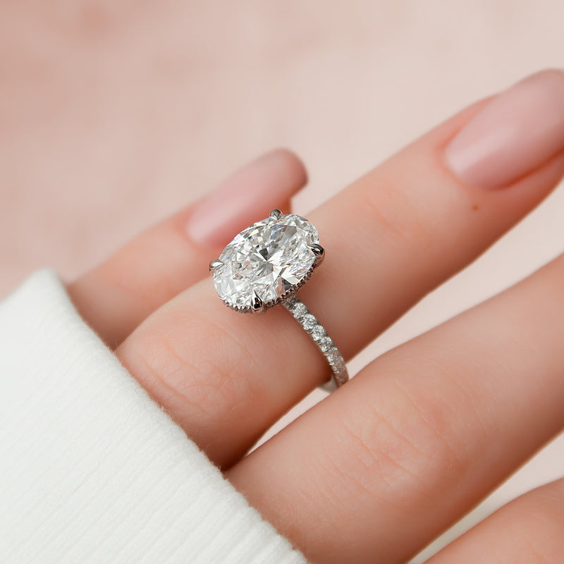 1.00 CT. Canadian Certified Diamond Solitaire Engagement Ring in 14K White  Gold (I/I1) | Peoples Jewellers